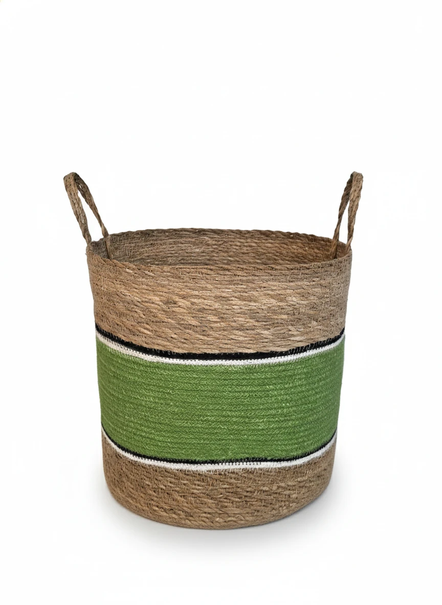 Jute Laundry Basket collection