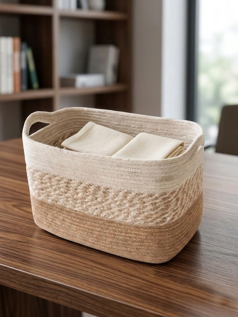 Jute Office Desk Items collection