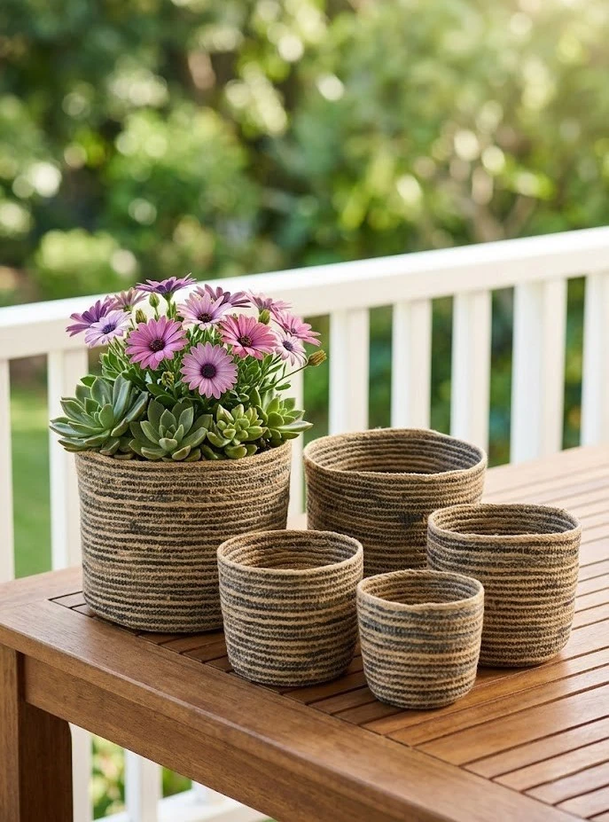 Jute Planter collection